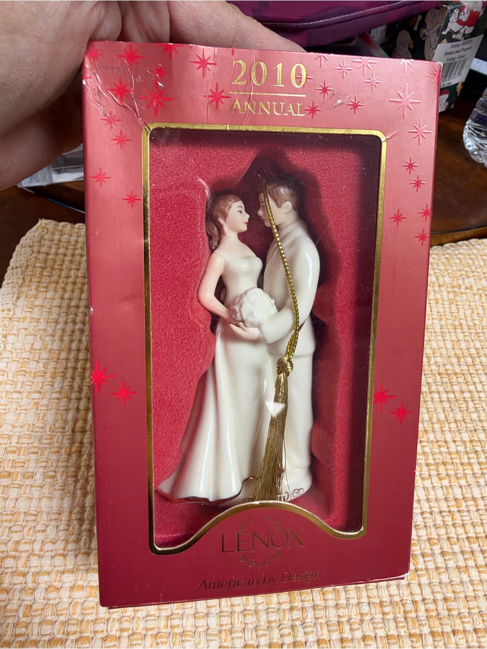 Lenox 2010 - Always and Forever - Bride and Groom Annual Ornament